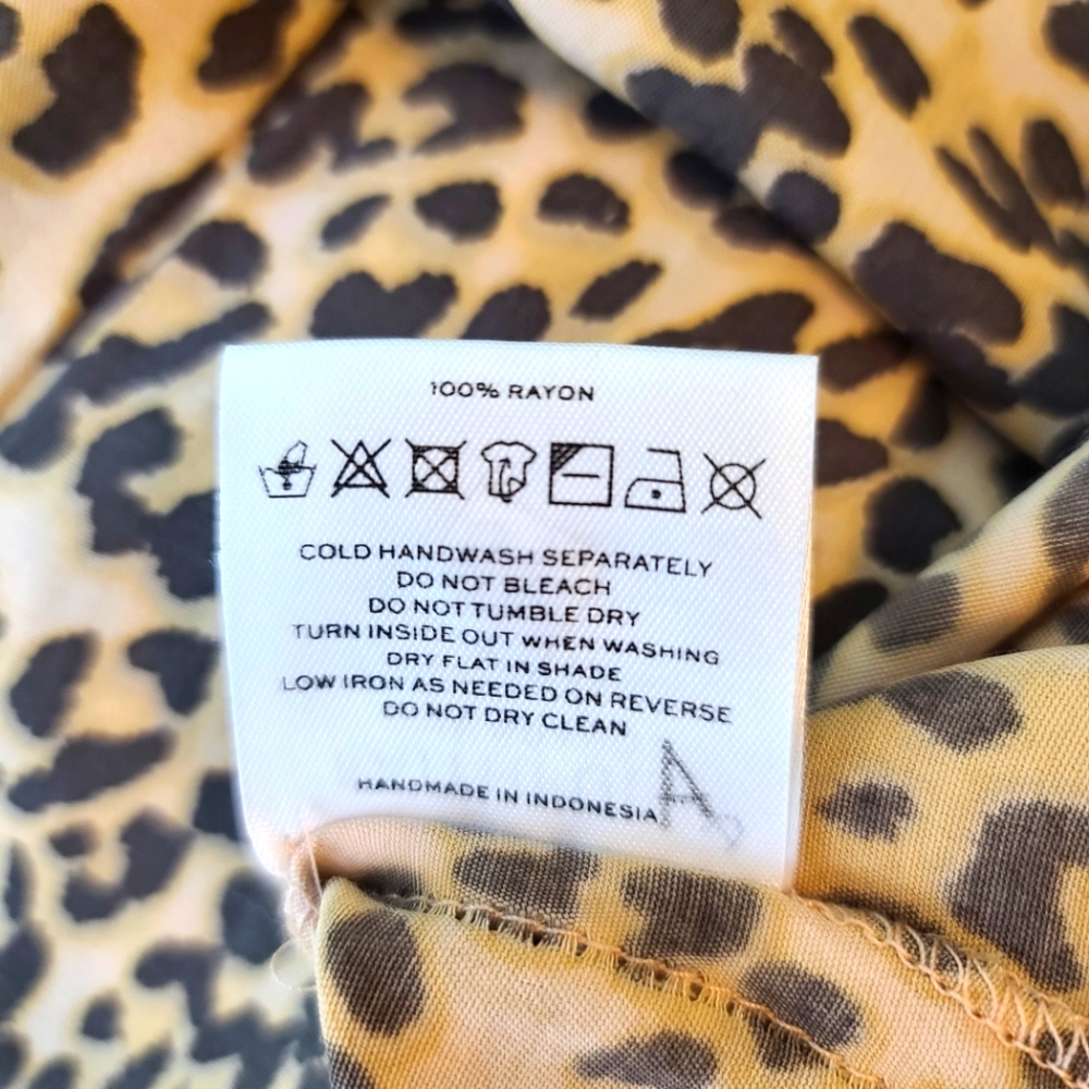 FAITHFULL THE BRAND Elsa Leopard Animal Print Jumpsuit - Picture 10 of 14